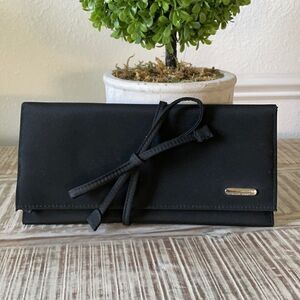 Nine West NWT Jewelry Wrap Clutch | Color: Black